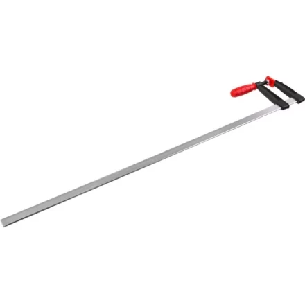 Струбцина ЗУБР "МАСТЕР", тип "F", пластмассовая ручка, стальная закаленная рейка, 120х1000мм 32150-120-1000 купить в Надыме