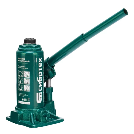 Домкрат гидравлический бутылочный Сибртех 50804, 6 т, 180-340 мм купить в Надыме