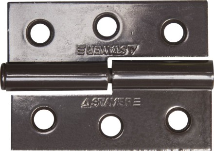 Петля дверная STAYER &quot;MASTER&quot; разъемная, цвет коричневый, левая, 65мм 37613-65-3L купить в Надыме