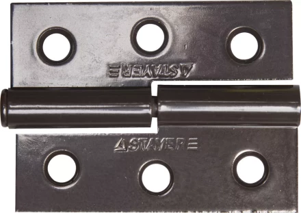 Петля дверная STAYER "MASTER" разъемная, цвет коричневый, левая, 65мм 37613-65-3L купить в Надыме