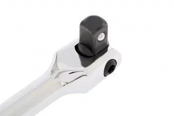 Вороток однорычажный 380 мм с квадратом 1/2" на шарнире CrV хромированный MATRIX MASTER 14066 купить в Надыме