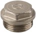 Заглушка GENERAL FITTINGS, 6-ти гранная головка с прижимной шайбой, латунь, наружная резьба, 1&quot; 51100-1 купить в Надыме