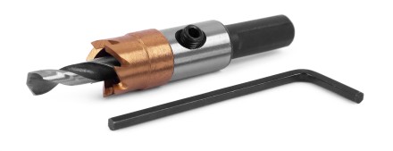 HSS-TiN коронка MESSER 12мм с центр. сверлом без пружины для  лист. материала до 2 мм ц/х купить в Надыме
