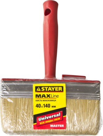 Макловица STAYER &quot;MASTER&quot; UNIVERSAL, светлая щетина, пластмассовый корпус, 4х14см 01824-14 купить в Надыме