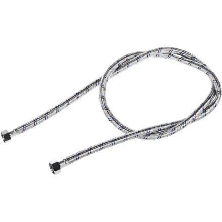 Подводка гибкая ЗУБР для воды, оплетка из нержавеющей стали, г/г 1/2" - 1,5м 51005-G/G-150 купить в Надыме