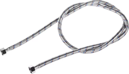 Подводка гибкая ЗУБР для воды, оплетка из нержавеющей стали, г/г 1/2" - 1,5м 51005-G/G-150 купить в Надыме
