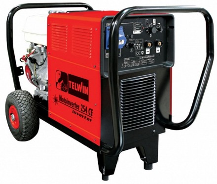 Инверторный сварочный бензогенератор Telwin MOTOINVERTER 254 CE двигатель HONDA Telwin купить в Надыме