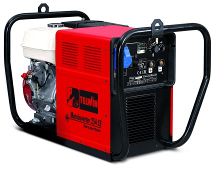 Инверторный сварочный бензогенератор Telwin MOTOINVERTER 254 CE двигатель HONDA Telwin купить в Надыме
