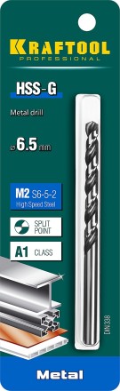 Сверла по металлу HSS-G 29651-6.5 купить в Надыме