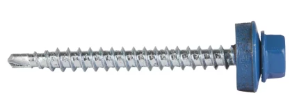 Саморезы ЗУБР окраш., RAL 5009 небесно-голуб., для крепл. кров. матер. к дерев. обреш., 4.8x50мм, 250шт 4-300315-48-050-5009 купить в Надыме