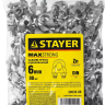Зажим троса DIN 741, оцинкованный, 6мм, 80 шт, STAYER Master 30535-06 30535-06 купить в Надыме