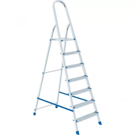 Стремянка 7 ступеней алюминиевая СИБРТЕХ 97717 купить в Надыме