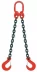 Строп 2СЦ-4.50 т. L1 цепи=3.10м на конце ОВ. L2 цепи 600мм на конце крюк 8 кл нестандарт купить в Надыме