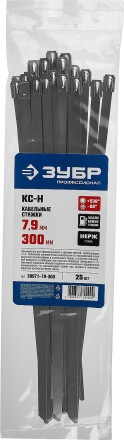 Кабельные стяжки нержавеющие КС-Н серия ПРОФЕССИОНАЛ купить в Надыме