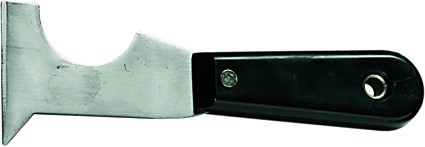 Шпатель-скребок стальной пластмассовая ручка  MATRIX 85299 купить в Надыме