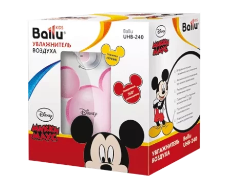 Увлажнитель ультразвуковой  BALLU UHB-240 pink/розовый Disney купить в Надыме