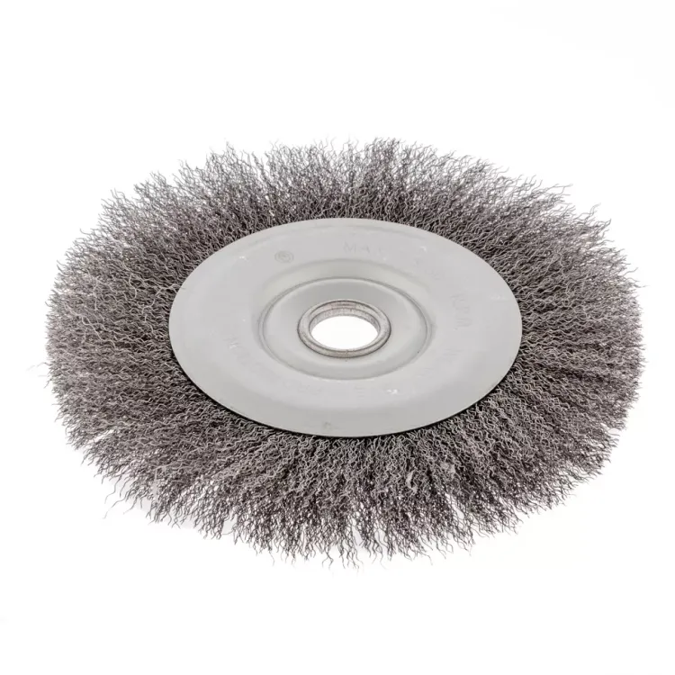 Щетка для УШМ 200 мм посадка 22,2 мм плоская витая проволока Сибртех 746687 купить в Надыме