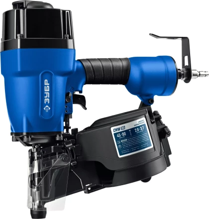 ЗУБР CNW-90, пневматический нейлер для барабанных гвоздей ЗУБР CNW (45-90 мм), Профессионал (31914) купить в Надыме