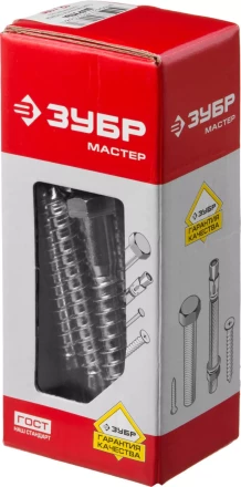 Шурупы ЗУБР "МАСТЕР" с шестигранной головкой, оцинкованные, 12x100мм, 15шт 4-300451-12-100 купить в Надыме