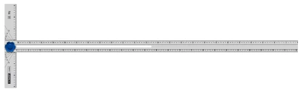 ЗУБР Т-угольник алюминиевый с подвижной направляющей, Профессионал (34389) купить в Надыме