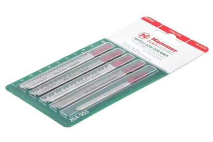 Пилки для лобзика HAMMER JG WD-PL набор No3 (5шт.) купить в Надыме