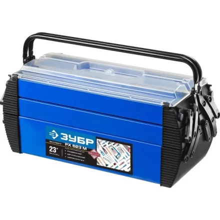 Ящик ЗУБР "ДОКА" металлический для инструмента, 23" 38163-23 купить в Надыме