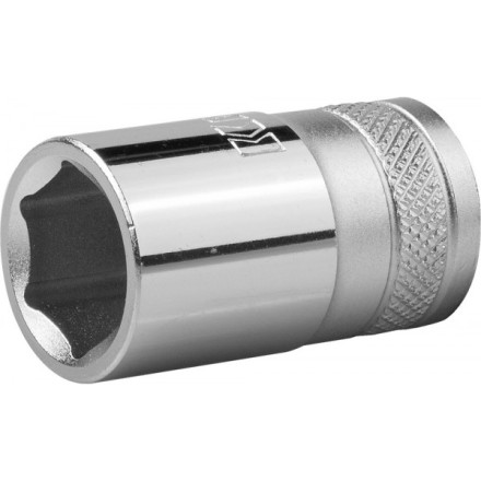 Торцовая головка KRAFTOOL &quot;INDUSTRIE QUALITAT&quot;, Cr-V, FLANK, хромосатинированная, 1/2&quot;, 15 мм 27805-15_z01 купить в Надыме