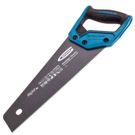 Ножовка по дереву "PIRANHA", 300 мм, 11 TPI, 3D-зуб, тефлоновое покрытие полотна, двухкомпонентная рукоятка Gross 24125 купить в Надыме