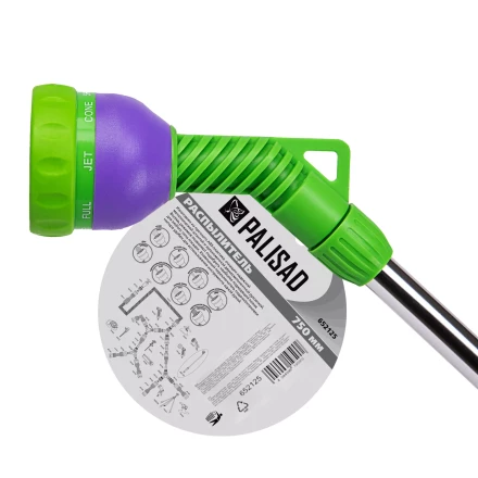 Распылитель 8 режимов Palisad 652125, общая длина 750 мм, металлический корпус купить в Надыме