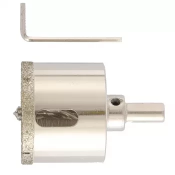 Сверло алмазное по керамограниту 60 х 67 мм 3-гранный хвостовик MATRIX 726603 купить в Надыме