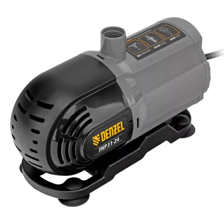 Насос фонтанный FNP31-24, 31 Вт, подъем 2,4 м, 1500 л/ч, колокольчик/2 каскада/гейзер Denzel 99031 купить в Надыме