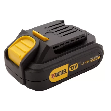 Батарея аккумуляторная Denzel IB-12-2.0, Li-Ion, 12 В, 2.0 А/ч 28431 купить в Надыме