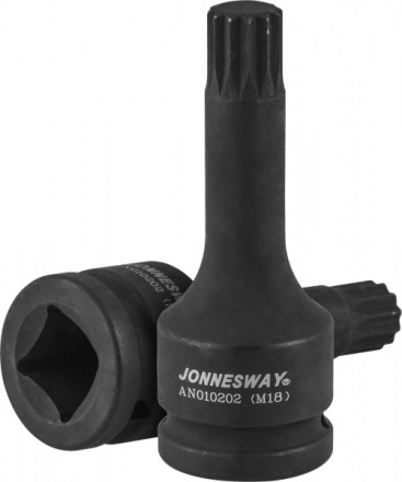 Насадка ударная М18х105мм 3/4&#039;&#039;DR  для ступичных гаек а/м VAG  AN010202  Jonnesway 48945 купить в Надыме
