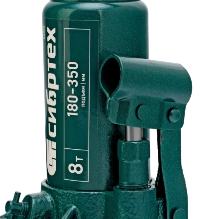 Домкрат гидравлический бутылочный Сибртех 50805, 8 т, 180-350 мм купить в Надыме