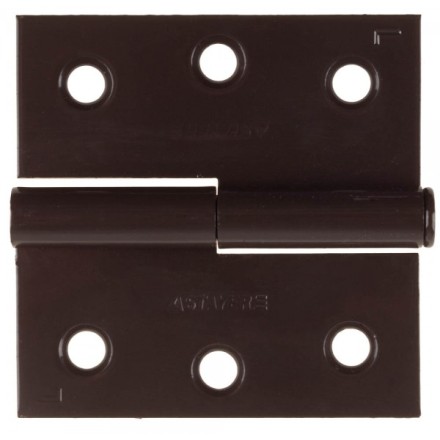 Петля дверная STAYER &quot;MASTER&quot; разъемная, цвет коричневый, левая, 75мм 37613-75-3L купить в Надыме