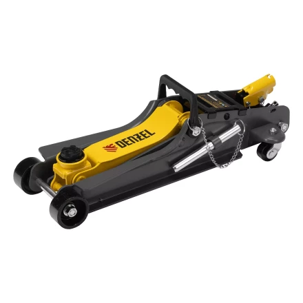 Домкрат гидравлический подкатной с фиксатором Denzel 51232, 2,5 т, 85-385 мм купить в Надыме
