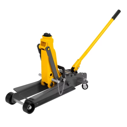 Домкрат гидравлический подкатной с фиксатором Denzel 51232, 2,5 т, 85-385 мм купить в Надыме