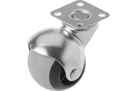 Колесо мебельное поворотное резиновое SCmg 25 50 мм 1047172 купить в Надыме