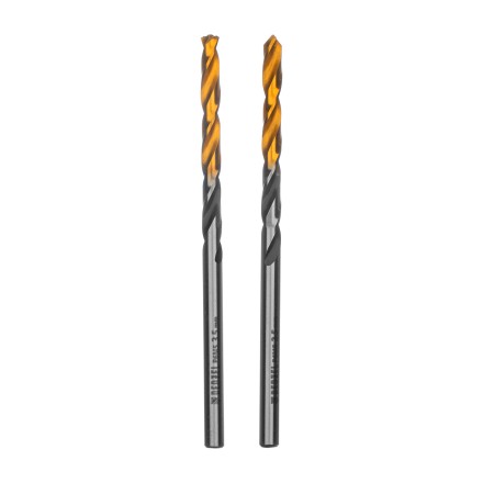 Сверло спиральное по металлу 3,5 x 70мм, Р6М5, Golden Tip, многогранная заточка, 2шт. Denzel 718270 купить в Надыме