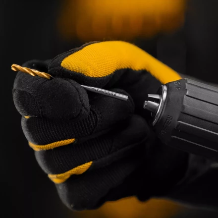 Сверло спиральное по металлу 3,5 x 70мм, Р6М5, Golden Tip, многогранная заточка, 2шт. Denzel 718270 купить в Надыме