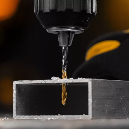 Сверло спиральное по металлу 3,5 x 70мм, Р6М5, Golden Tip, многогранная заточка, 2шт. Denzel 718270 купить в Надыме