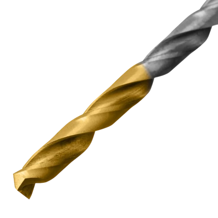 Набор сверл по металлу Denzel 723003, 1-10 мм, Р6М5-TiN, Golden Tip, 19 шт купить в Надыме