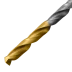 Набор сверл по металлу Denzel 723003, 1-10 мм, Р6М5-TiN, Golden Tip, 19 шт купить в Надыме