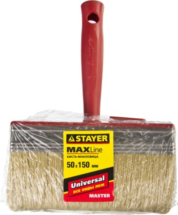 Макловица STAYER &quot;MASTER&quot; UNIVERSAL, светлая щетина, пластмассовый корпус, 5х15см 01824-15 купить в Надыме