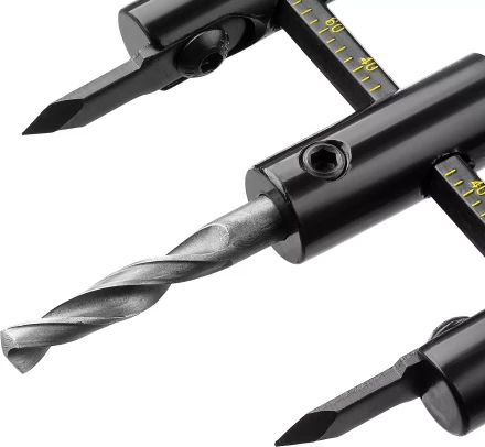 Сверло регулируемое, STAYER Profi 2944-200, двухрезцовое, по дереву, "Балеринка", d=40-200мм 2944-200 купить в Надыме