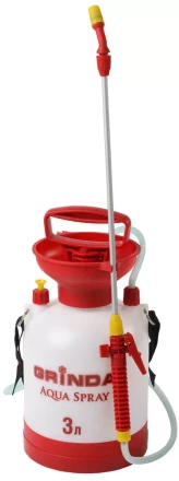 Опрыскиватель садовый GRINDA &quot;Aqua Spray&quot;, широкая горловина, устойчивое дно, алюминиевый удлинитель, 3л 8-425113_z01 купить в Надыме