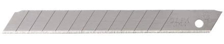 Лезвия OLFA сегментированные, 9х80х0,38мм, 13 сегментов, 50 шт OL-AB-50B купить в Надыме