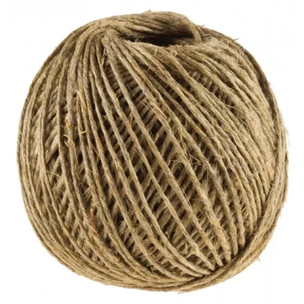 Шпагат STAYER хозяйственно-бытовой, льнопеньковый, d=1,4 мм, 60 м, 13,5 кгс, 1,25 ктекс 50110-060 купить в Надыме