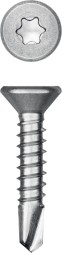 Нержавеющие саморезы DS-C с потайной головкой, коробка 300932-35-019
