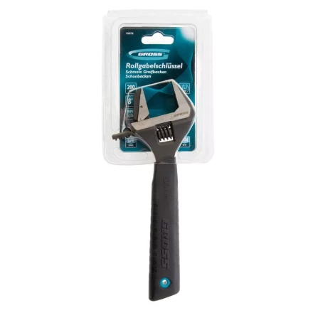 Ключ разводной, переставная губка, 200 мм, CRV GROSS 15572 купить в Надыме